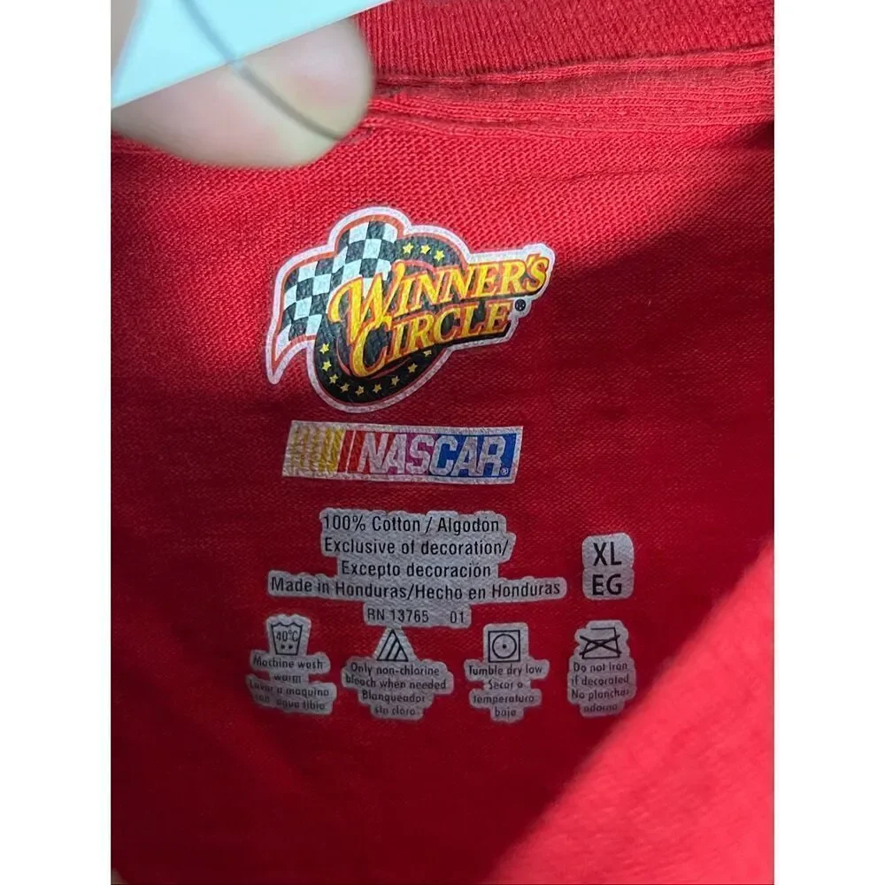 Vintage Y2K Nascar Kasey Kahne Budweiser Double Sided Tee